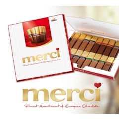 Kẹo Socola Merci Finest Selection 400g