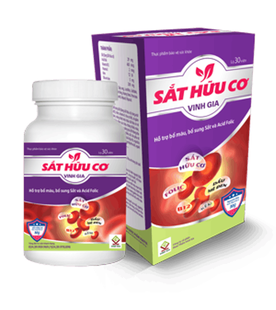 Thuốc Sắt  Hữu Cơ 1