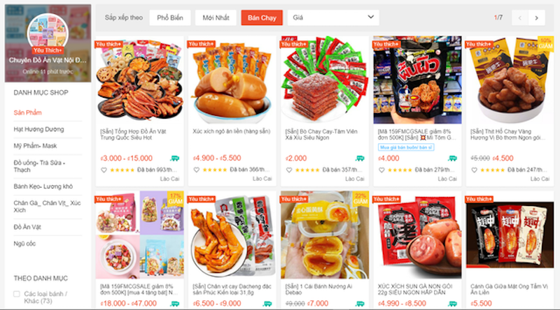 Chuyên Đồ Ăn Vặt Nội Địa Trung 1