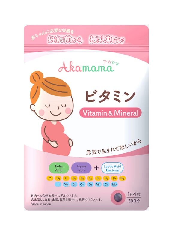 Viên Uống Vitamin Và Khoáng Chất Akamama 1