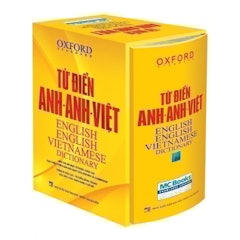 Từ Điển Oxford Anh - Anh - Việt Bìa Vàng Cứng