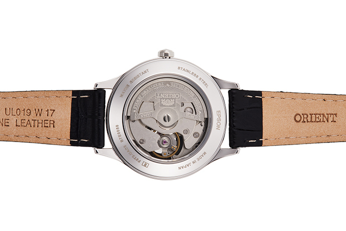 Đồng Hồ Nữ Dây Da Orient Contemporary Semi Skeleton  5