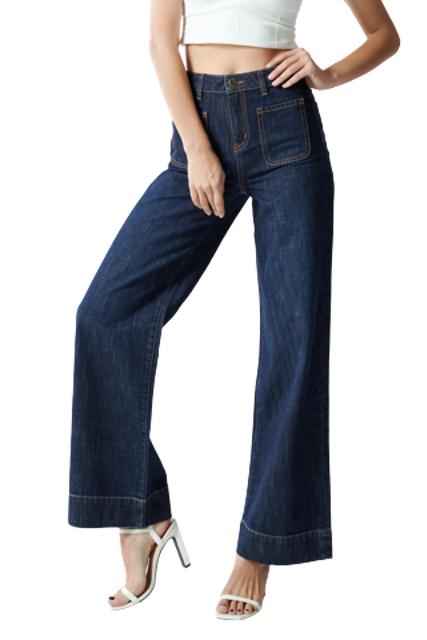 [2024] Top 11 Quần Jeans Ống Rộng cho nữ đẹp nhất hiện nay (Aaa Jeans, The Blue Tshirt, V-SIXTYFOUR) 3