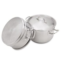 Nồi Xửng Hấp Nắp Inox