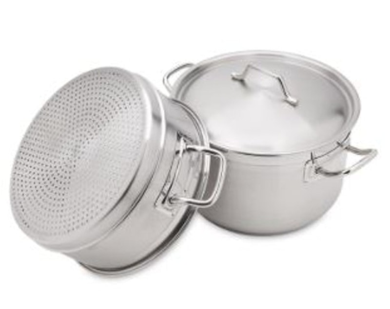 Nồi Xửng Hấp Nắp Inox 1