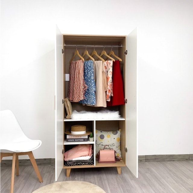 Tủ Quần Áo Gỗ IGA Shelf  3