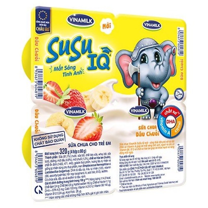 Sữa Chua Susu IQ 1