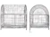 Chuồng Chó Mái Vòm Inox 1