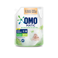 Nước Giặt Cho Bé Omo Matic