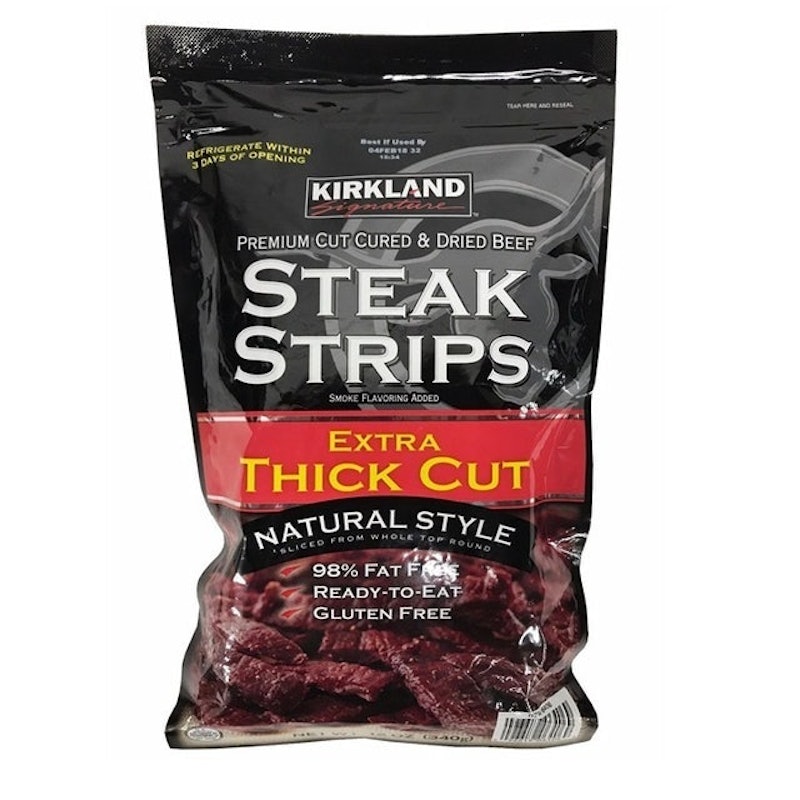 Khô Bò Steak Strips Extra Thick Cut 1