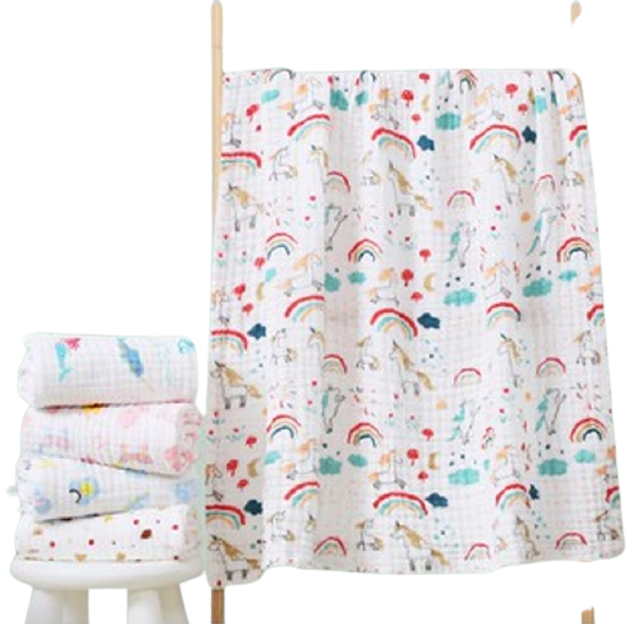 Khăn Tắm Vải Xô 6 Lớp  1