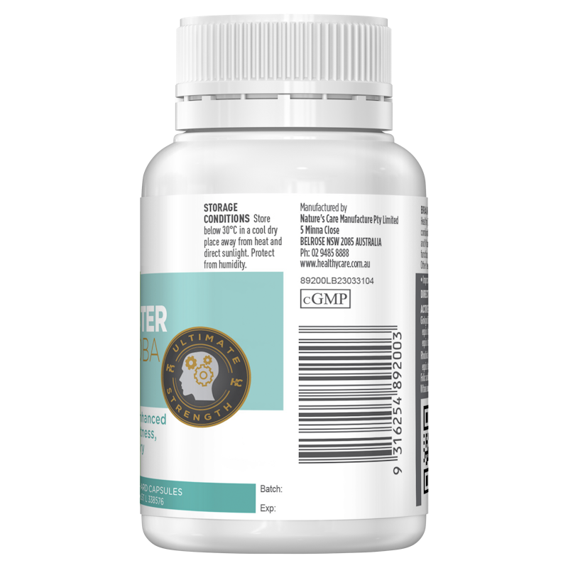 Viên Uống Bổ Não Healthy Care Ginkgo Biloba 3