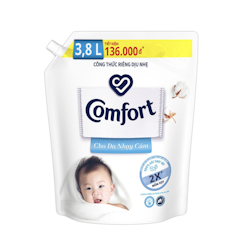 Nước Xả Vải Em Bé Comfort Cho Da Nhạy Cảm