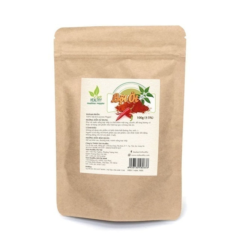 Bột Ớt Cayenne Việt Healthy 1