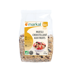 Ngũ Cốc Giòn Trái Cây Hữu Cơ Muesli Crunchy Markal