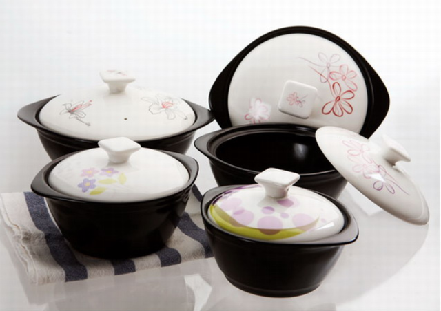Nồi Đất Nắp Sứ Hoa Văn Tucbeghi 2
