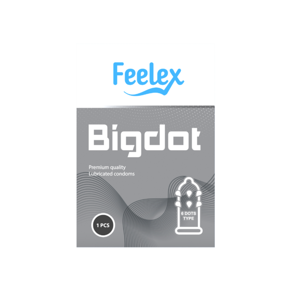 Bao Cao Su Feelex Bigdot 3/6 Dots Gân Gai  1