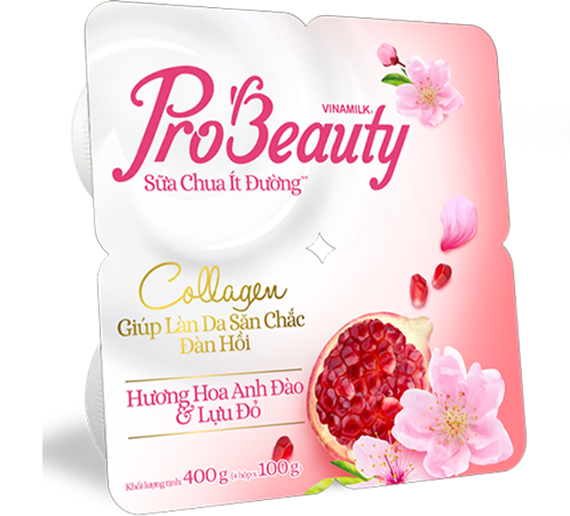 Sữa Chua Ăn Vinamilk ProBeauty 2
