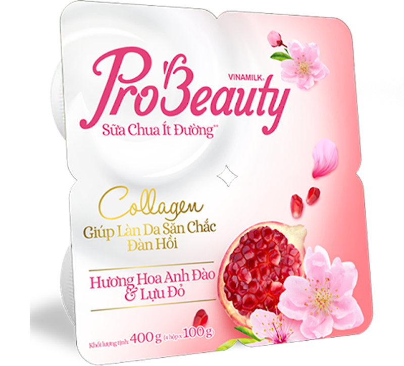 Sữa Chua Ăn Vinamilk ProBeauty 2