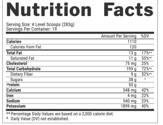 Nutrex Mass Infusion Whey Protein 2