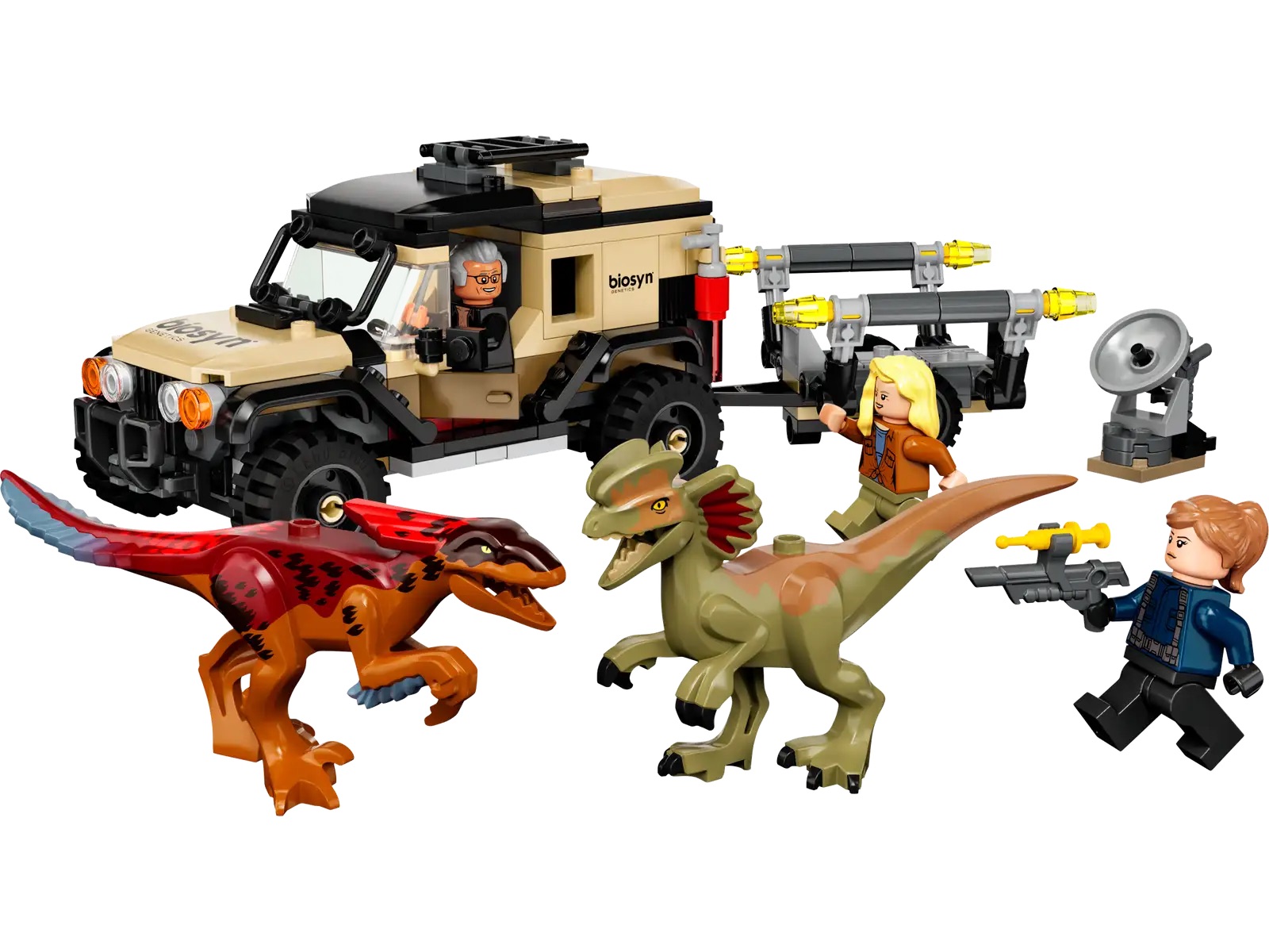Lego Jurassic World Vận Chuyển Khủng Long 5