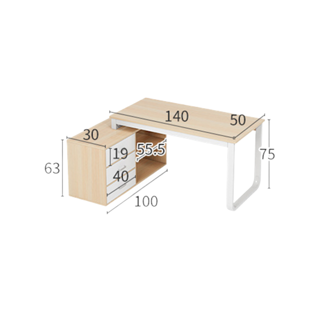 Bàn Làm Việc Chữ L BAH051 2