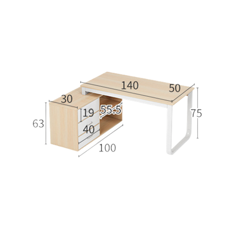 Bàn Làm Việc Chữ L BAH051 2