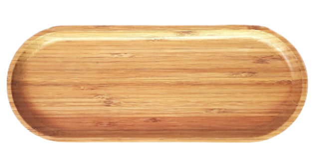 Khay Gỗ Tre Hình Elip Ongtre 2