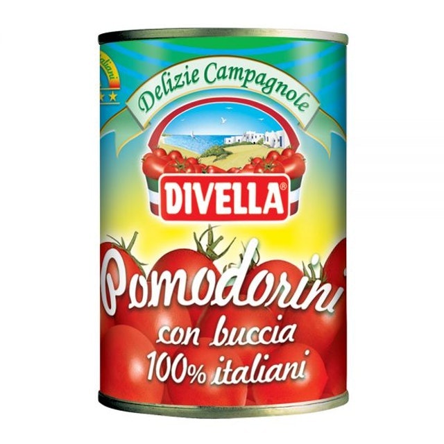 Cà Chua Bóc Vỏ Pomodori Pelati Divella 1