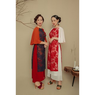 Áo Dài Cách Tân Tay Bồng 1