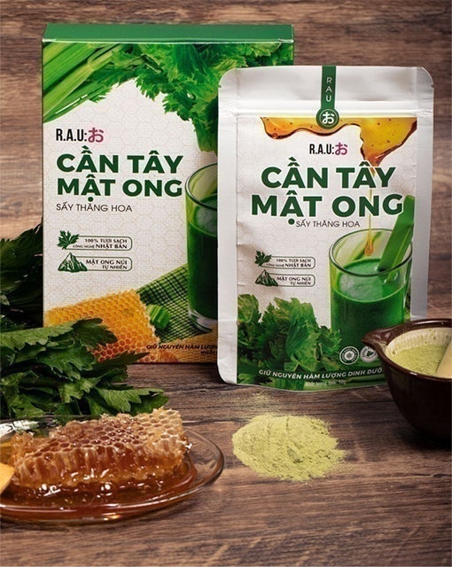 Bột Cần Tây Mật Ong Motree 1