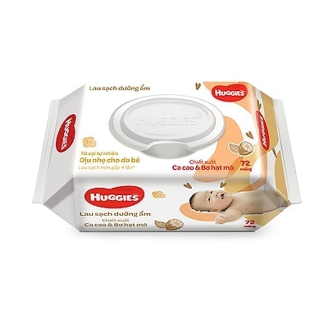 Khăn Giấy Ướt Huggies Dưỡng Ẩm 1