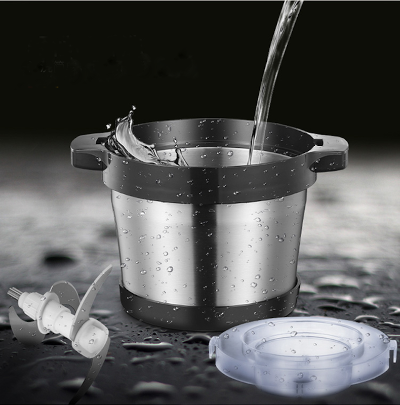 Máy Xay Thịt Cối Inox 3