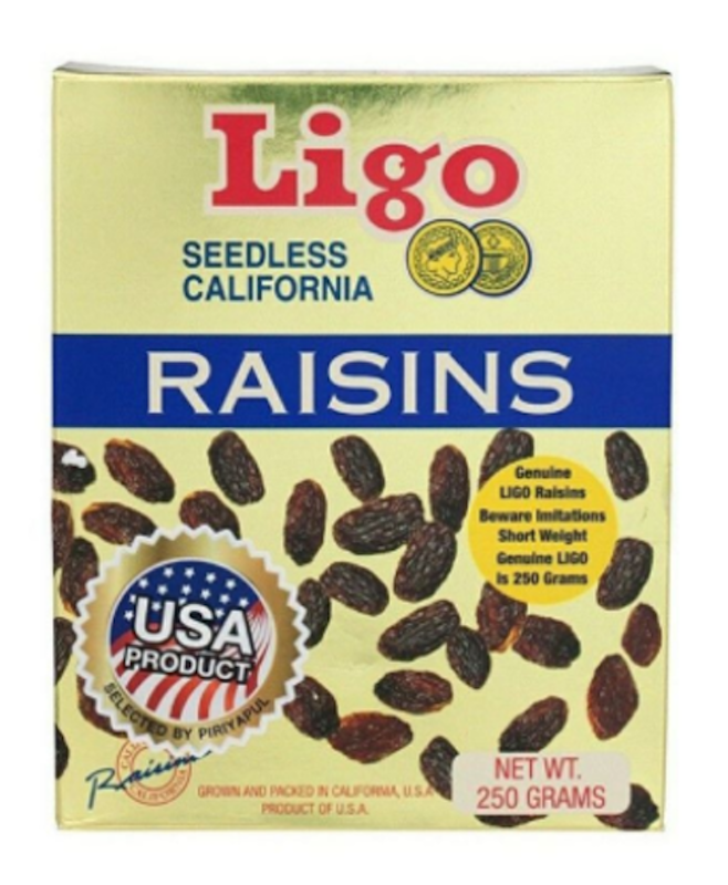 Nho Khô Seedleess Califonia Raisins Ligo 1