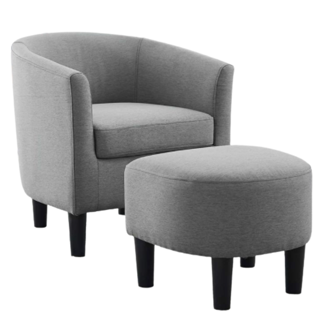 Bộ Ghế Sofa Đơn Kèm Đôn Barel 1