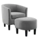 Chổi Xể Bộ Ghế Sofa Đơn Kèm Đôn Barel 1