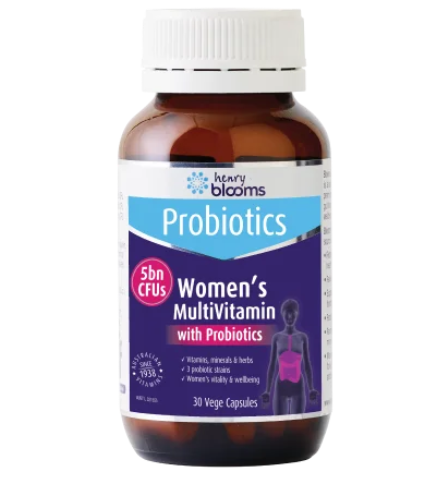 Henry Blooms Women's Multivitamin With Probiotics 1