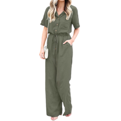 Jumpsuit Năng Động Dành Cho Nữ ZANZEA