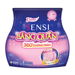 Băng Vệ Sinh Dạng Quần Diana 360 Độ Chống Tràn