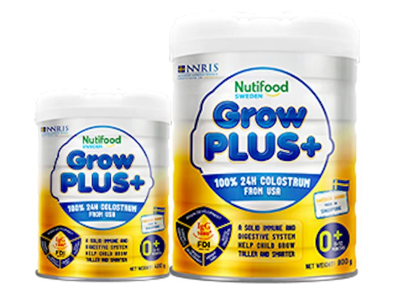 Sữa Bột NutiFood GrowPLUS+ 0+ 1
