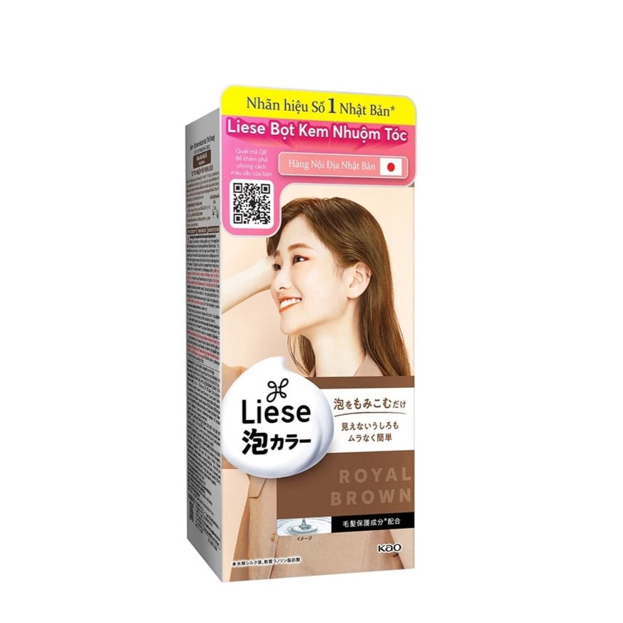 Thuốc Nhuộm Dạng Bọt KAO Liese Prettia 4
