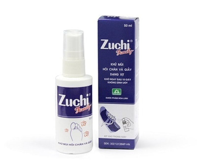 Khử Mùi Hôi Chân Và Giày Dạng Xịt Zuchi Family 1
