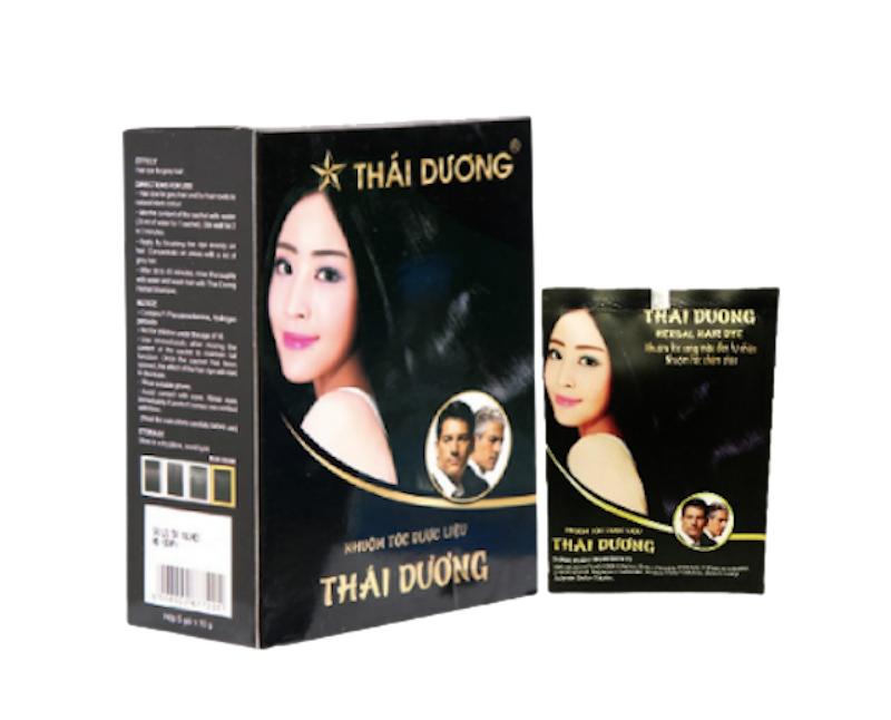 Thuốc Nhuộm Tóc Thảo Dược Thái Dương 1
