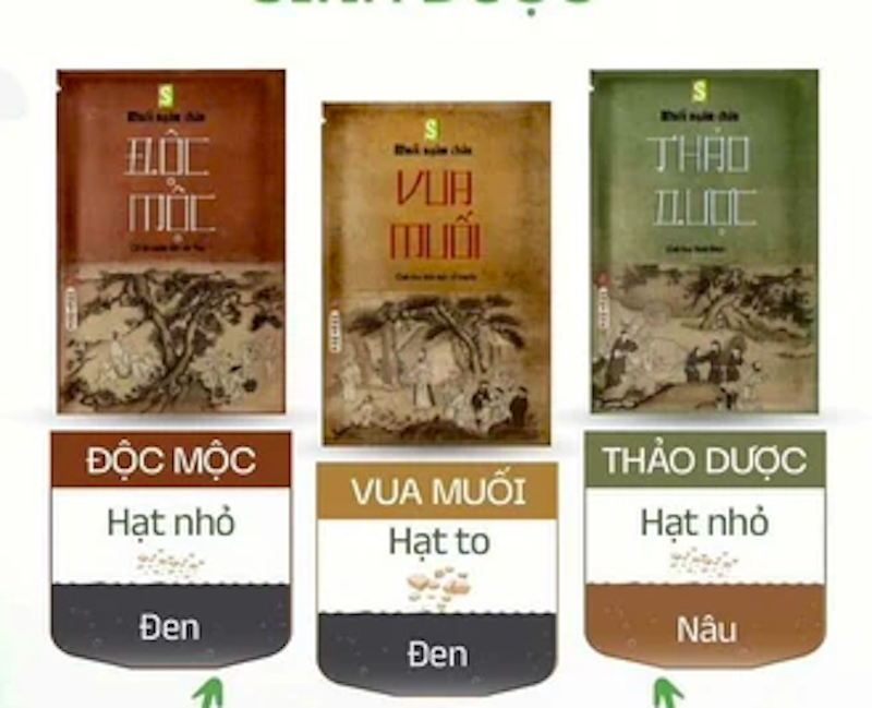 Muối Ngâm Chân Thảo Dược Sinh Dược 2