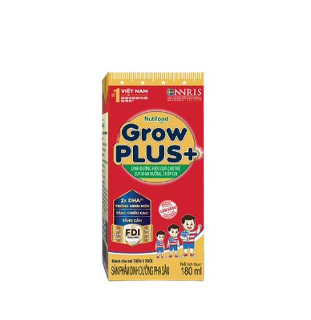 Sữa Bột Pha Sẵn NutiFood GrowPLUS+ 1