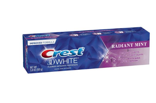 Kem Đánh Răng Crest 3D White Vivid  1