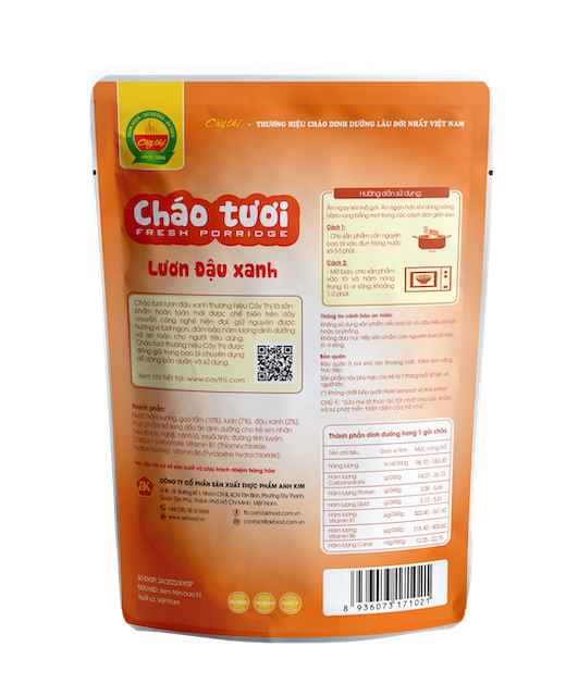 Cháo Tươi Lươn Đậu Xanh Cây Thị  2