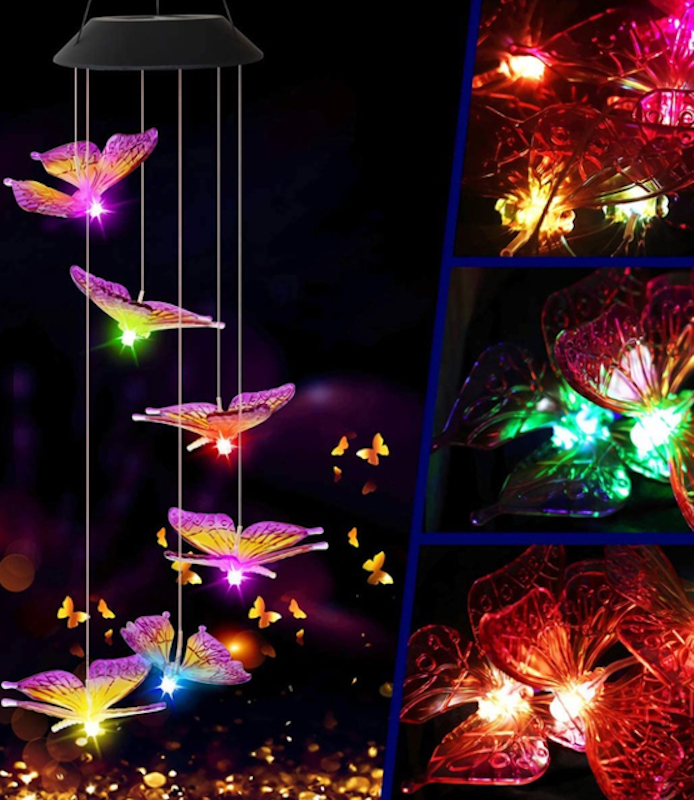 Chuông Gió LED Năng Lượng Mặt Trời 1