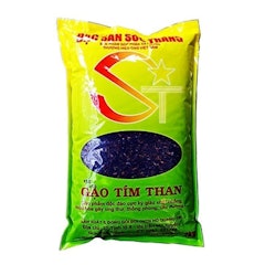 Gạo Lứt Đen (Tím Than) Sóc Trăng