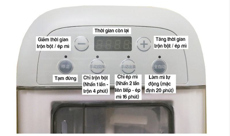 Máy Làm Mì Sợi Midea 4